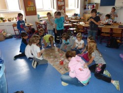 Chodníkové malování 2015