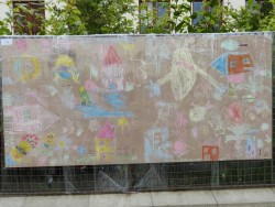 Chodníkové malování 2015