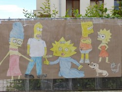 Chodníkové malování 2015