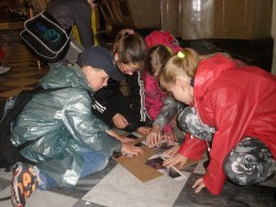 Tady děti potřebovaly důvtip, ale povedlo se. 