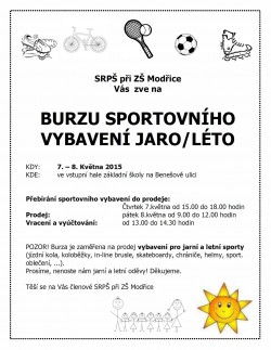 Jarní burza 2015_leták