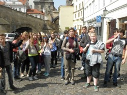 Pod Karlovým mostem.