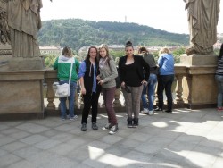 Pohledy na Prahu ze střechy ND.