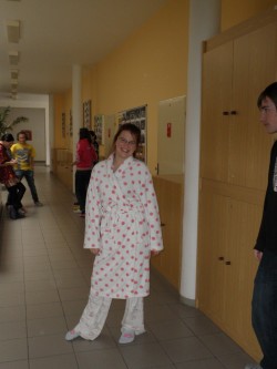 Saša je krásná i v županu.