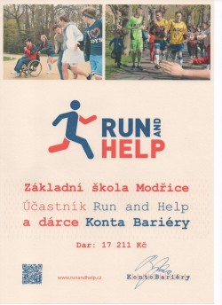 Run & Help v Modřicích 2016
